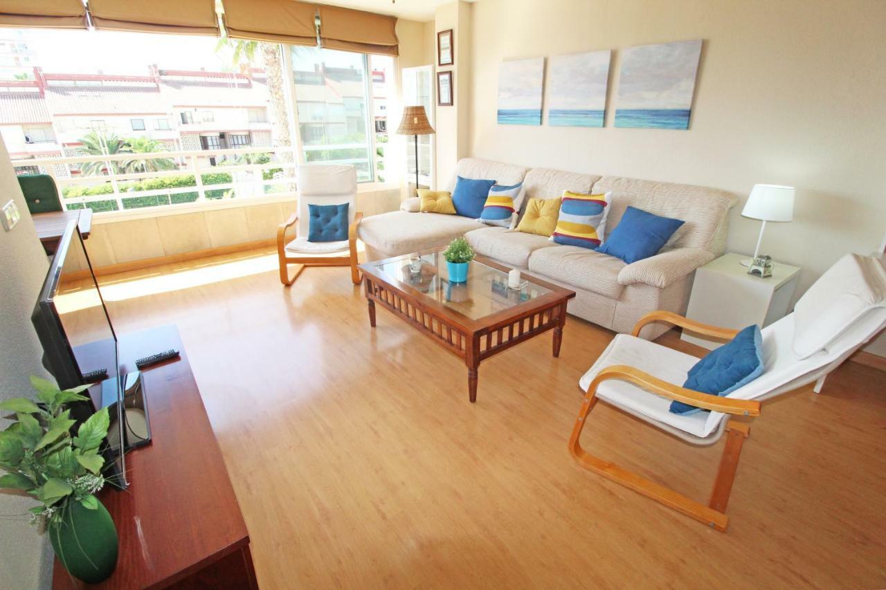 Appartement 1A Linea Playa San Juan. Vistas. Piscina. Bbq. Gym à El Campello Extérieur photo